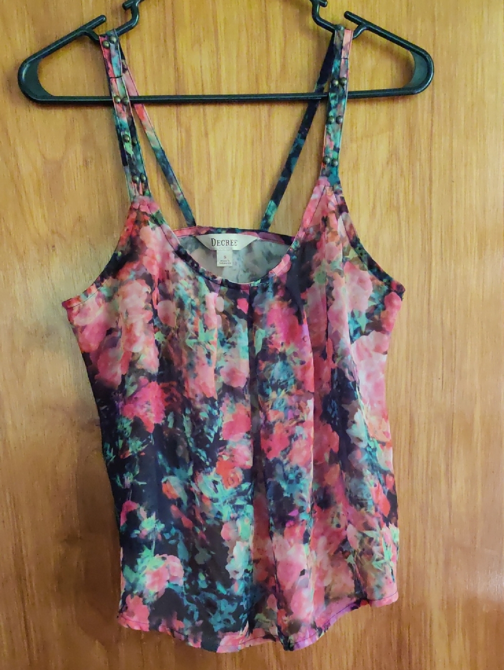 Floral Double-Strap Camisole
